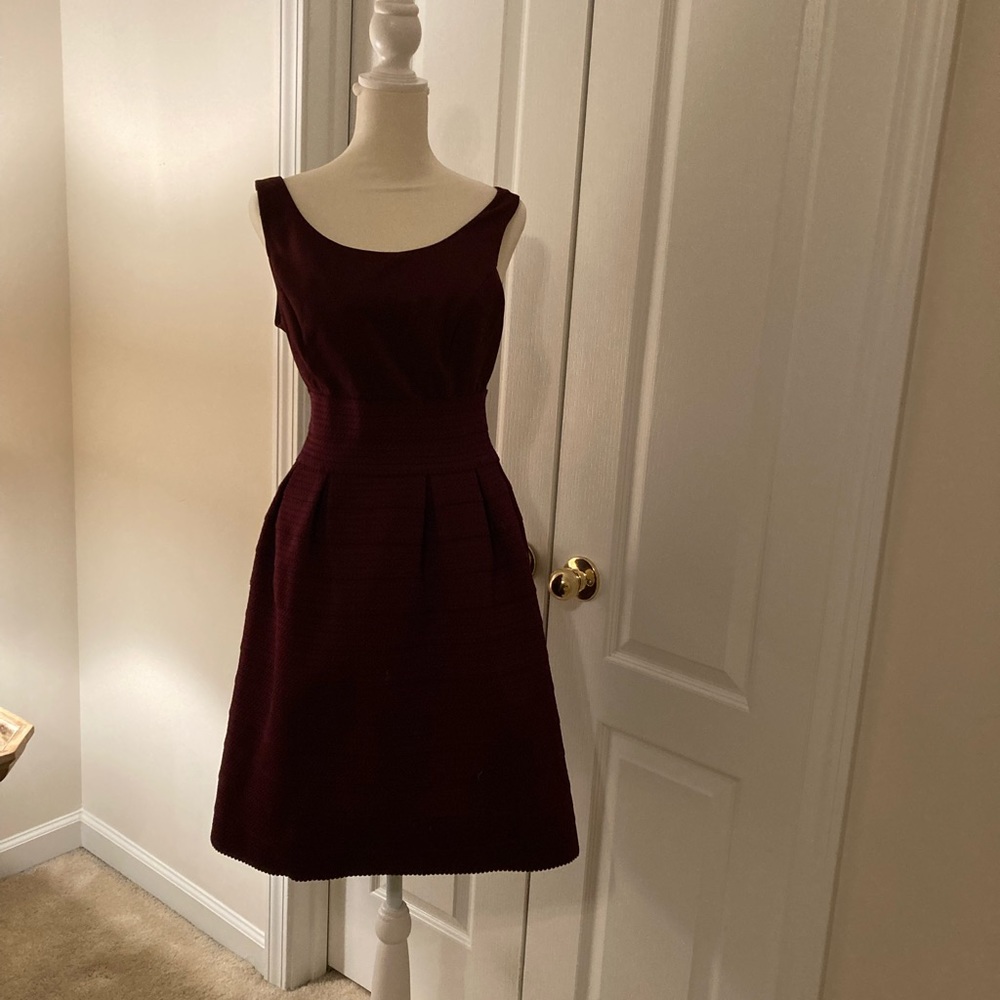 New York & Company. Size S. Mini, stretch/ spandex . Purple dress.